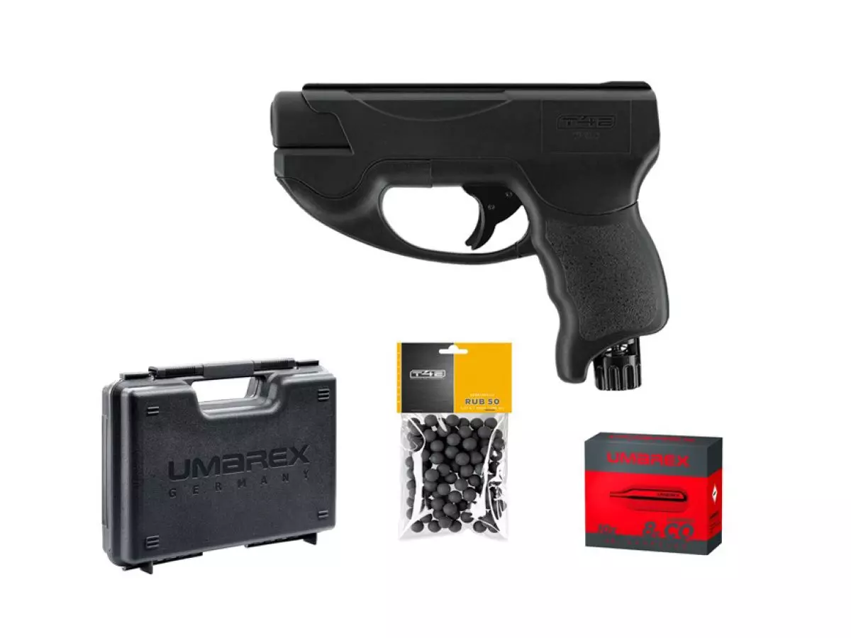 Pack pistolet Umarex T4E TP50 Compact prêt à tirer
