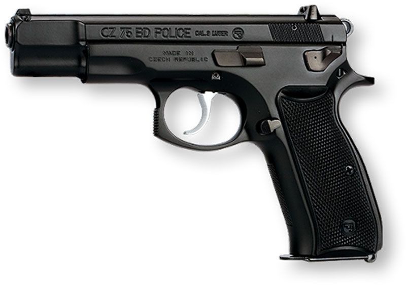 Pistolet CZ75 BD Police cal. 9mm Luger arme de tir sportif