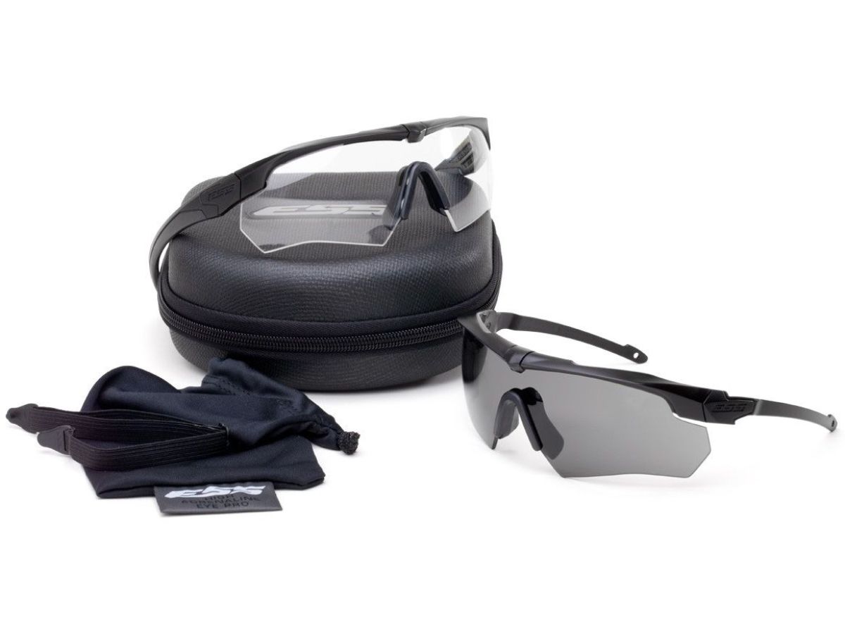 Kit lunettes de protection balistique ESS Crossbow 2X Suppressor